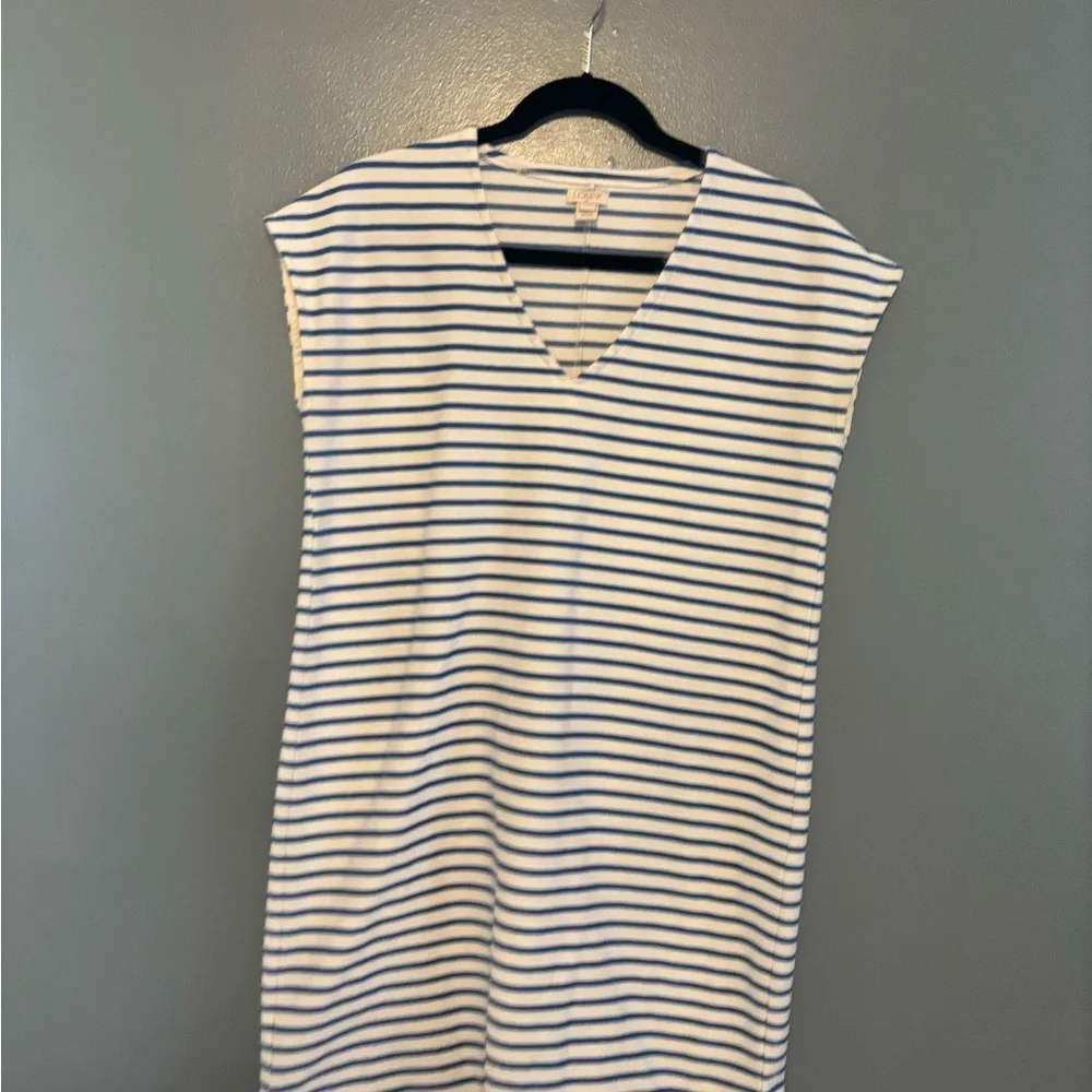 J. Crew Striped Mini Dress, Sleeveless
